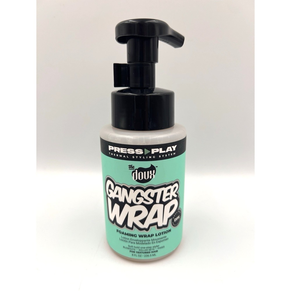 The Doux Gangster Wrap Foaming Wrap Lotion for Textured Hair 8 fl oz New